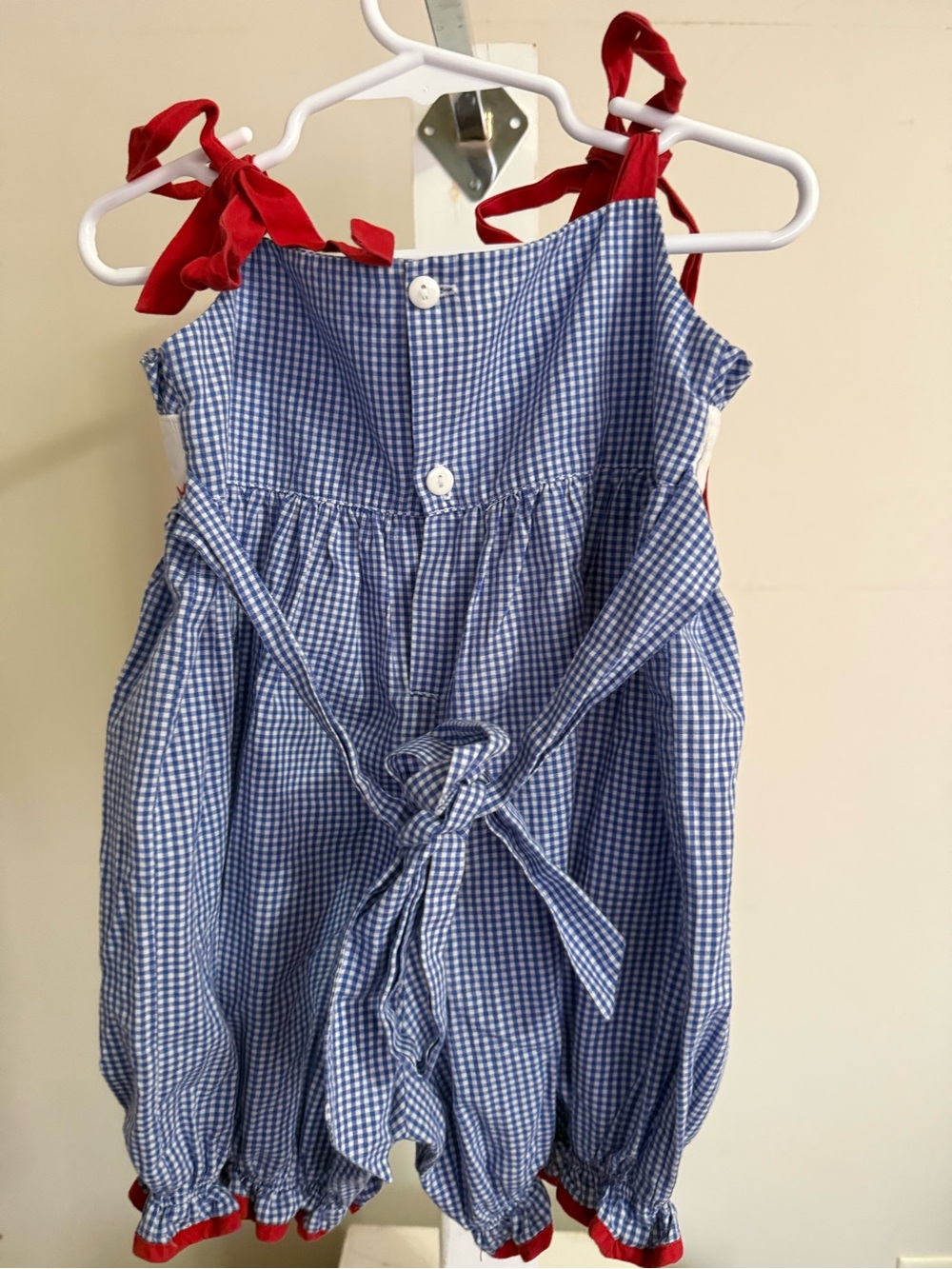 Mom & Me Smocked Lobster Romper - Picture 8 of 11